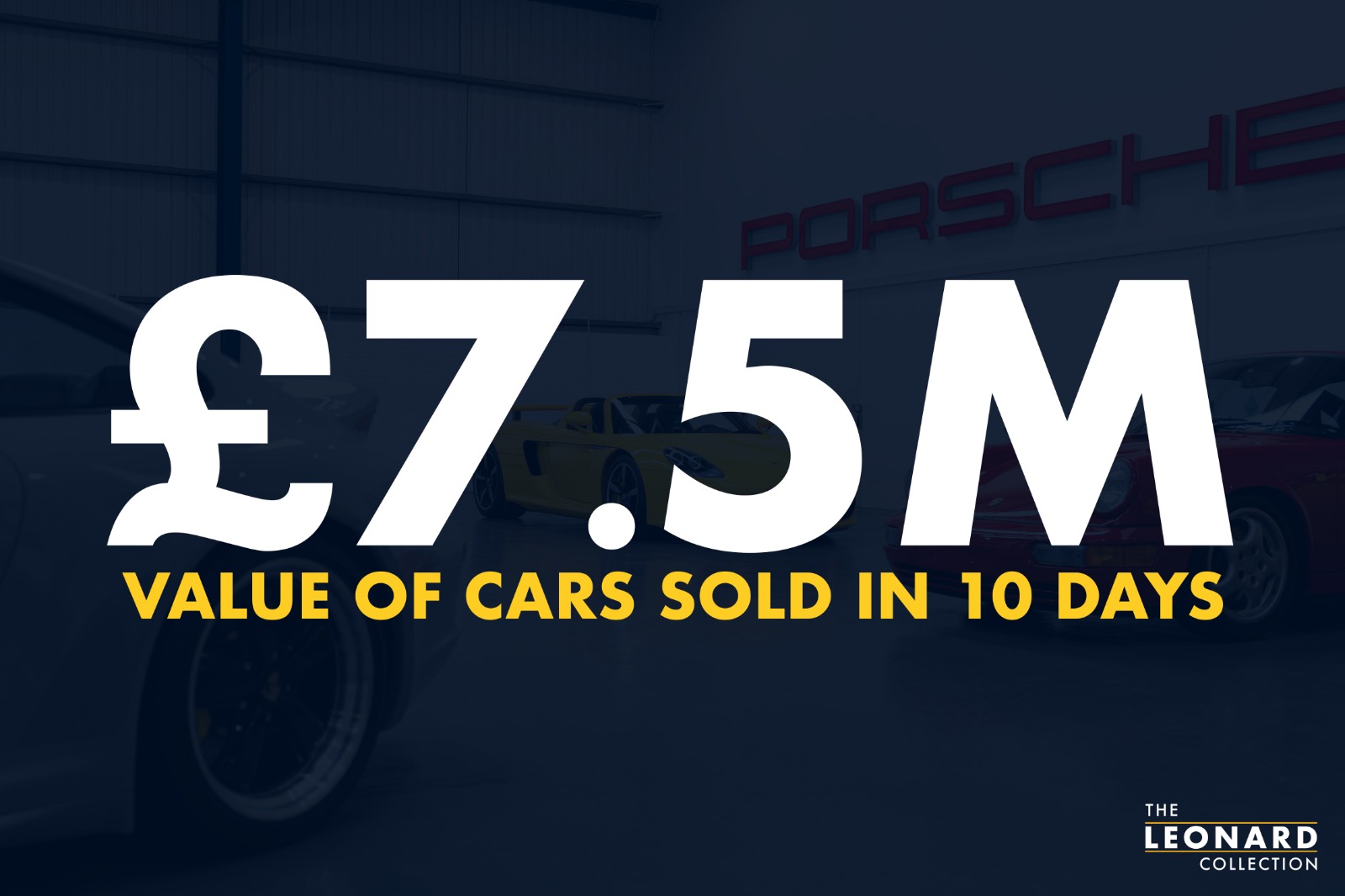 ULTIMATE MODERN PORSCHE COLLECTION SELLS FOR £7.5M